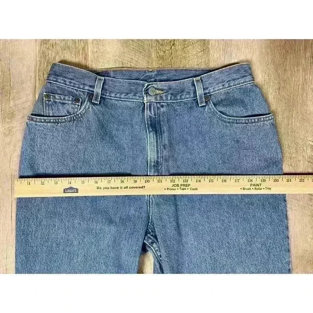 Vtg Levis 550 Jeans Womens 16M 32x28.5 High Rise Mom Relaxed Tapered Leg Y2K - Picture 6 of 8